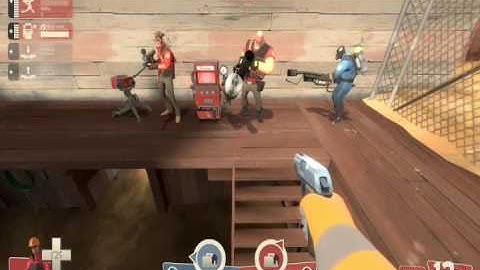 TF2 Flamethrower Mechanics Test