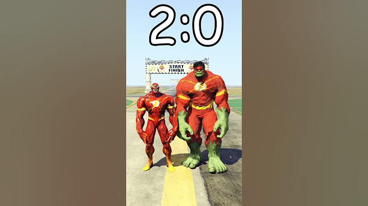 FLASH VENOM vs FLASH HULK in GTA 5! (BATTLES) #shorts