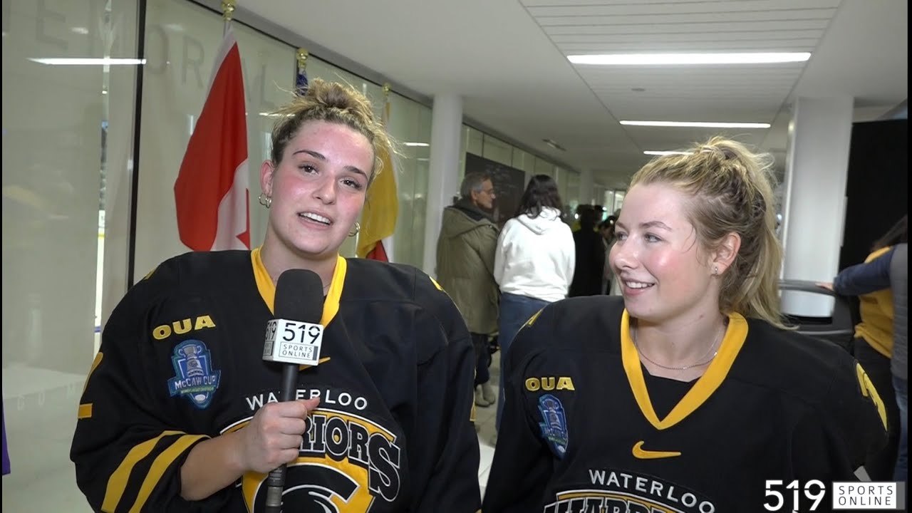Waterloo Warriors post game interviews after their semi-final victory