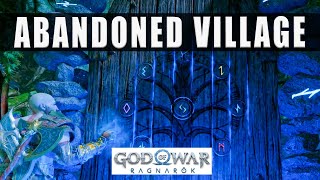 God of War Ragnarok Abandoned Village Mystic Gateway Undiscovered Draugr Hole - How to get Hateful