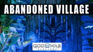 God of War Ragnarok Abandoned Village Mystic Gateway Undiscovered Draugr Hole - How to get Hateful screenshot 5