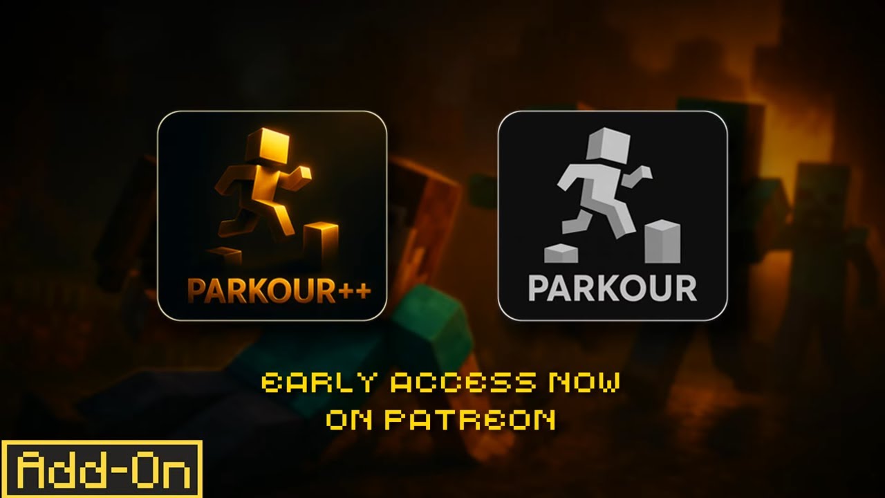 The Best Minecraft Parkour Combat Add-On (Bedrock Edition)