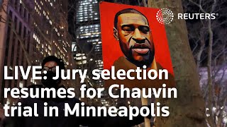 LIVE: Jury selection may resume for Chauvin trial in Minneapolis