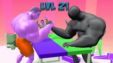 MUSCLE RUSH Game All levels Mobile Gameplay Walkthrough Update Level 21 22