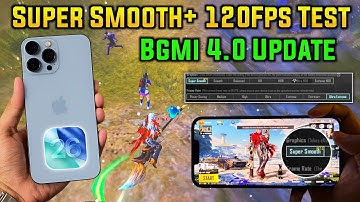 iPhone 13 Pro Max Bgmi Test Super Smooth + 120Fps | iPhone 13 Pro Max Bgmi 4.0 Update Test | iOS 26 