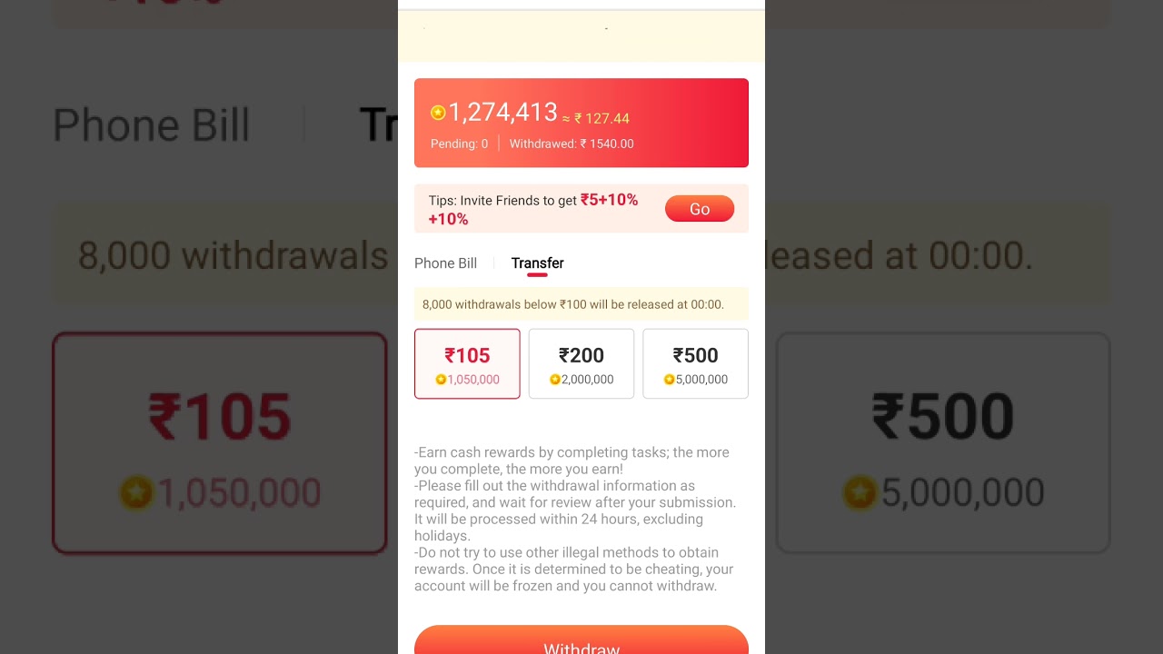Vidmate cash app se paise kaise withdraw kare 