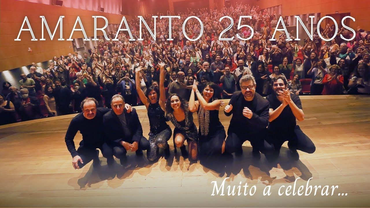 AMARANTO 25 ANOS - show comemorativo - 18AGO23 - trio vocal MPB @benditaconteudo