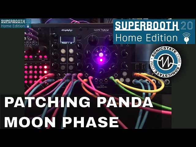 Superbooth 20HE: Patching Panda - Moon Phase and Ephemere - YouTube