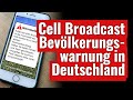 Cell Broadcast Warnung in Deutschland (Feuerwehr)