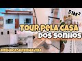 TOUR COMPLETO PELA CASA DOS SONHOS | DEUS REALIZA SONHOS | MINHA CASA MINHA VIDA