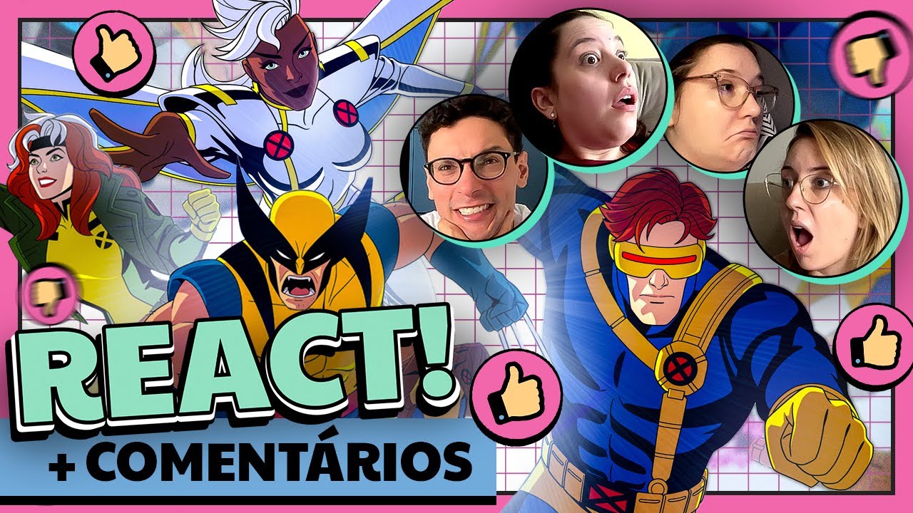 X-MEN 97: MARVEL VOLTA A SER INCRÍVEL | LIVE SOLIDÁRIA