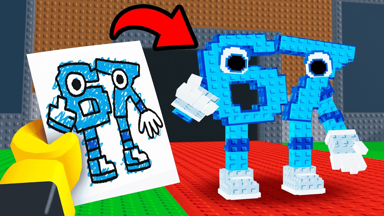Steal A Brainrot, But Whatever I Draw Comes To Life