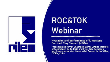 Thermodynamic Modelling: a tool to understand hydrated cements by Prof. Barbara Lothenbach