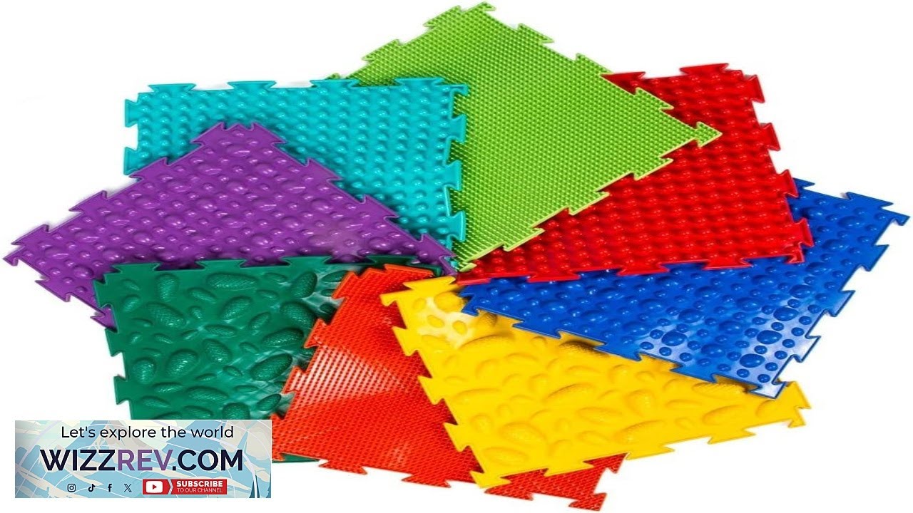 Multi-Functional Sensory Mat for Autism Therapy and Play Featuring Puzzle Tiles Review