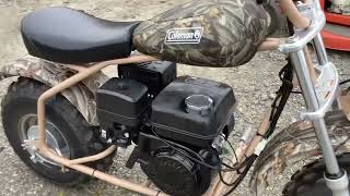 2017 COLEMAN CT200 MINI BIKE LOT#  2228 JUNE 2024 AUCTION