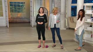 Vionic Orthotic Leather Thong Sandals - Karina on QVC
