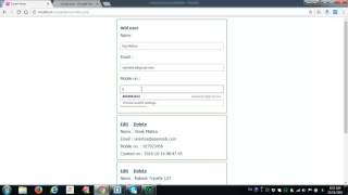 Php mysql   - Insert, Update, Delete, View