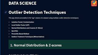 streamlit and python web app how to detect and visualize outliers from data and remove them