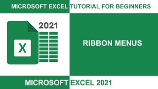 03 Microsoft Excel Tutorial for Beginners - Ribbon Menus