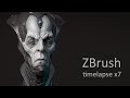 THE GREY CARDINAL: Timelapse #IZIART Zbrush - Nikolay Demencevich