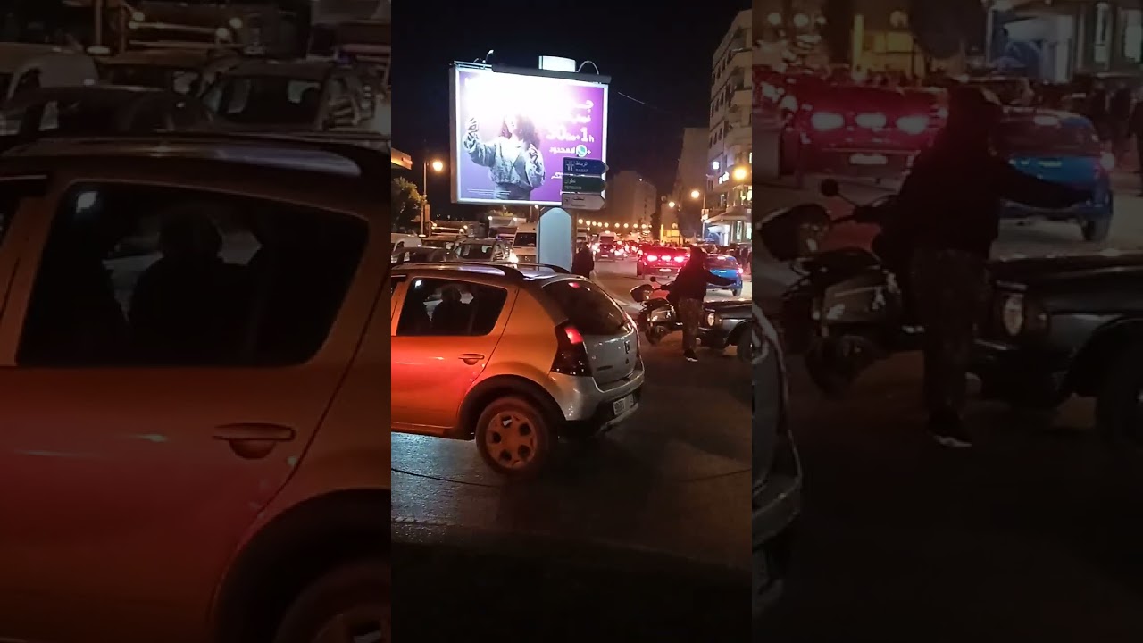 طنجة الان ممتلئةوحوادث بالدراجات النارية 16/2/26