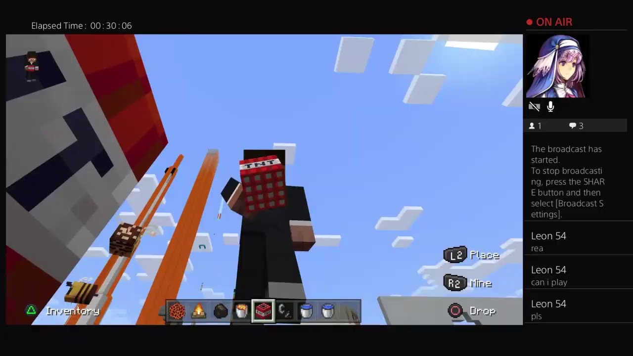 Playing minecraft with Leon - YouTube