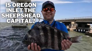 Catching OBX Sheepshead | OBX Fishing | Fishing for Sheepshead at the Outer Banks | NC Fishing