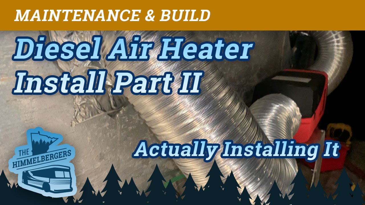 Diesel Air Heater Install in MCI Bus Conversion to RV YouTube
