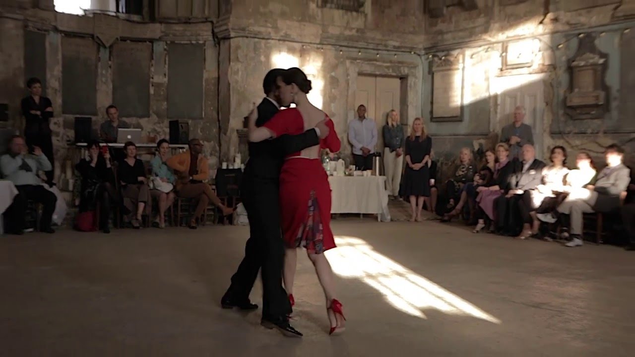 Adrian and Amanda Costa dance at the Tangosouthlondon Asylum Chapel Milonga, #2
