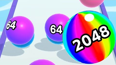 Ball Run 2048 - All Levels Gameplay Android, iOS (Levels 274 to 297)