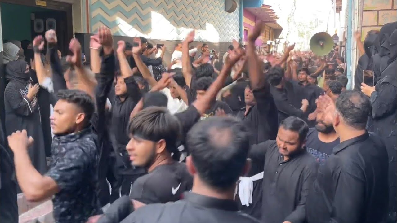 6 Muharram Juloos 2025 | Anjuman e Haidery nowgawan sadat
