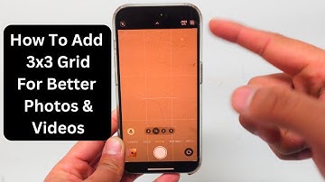 How To Add Gridlines To iPhone Camera For Better Photos And Videos!