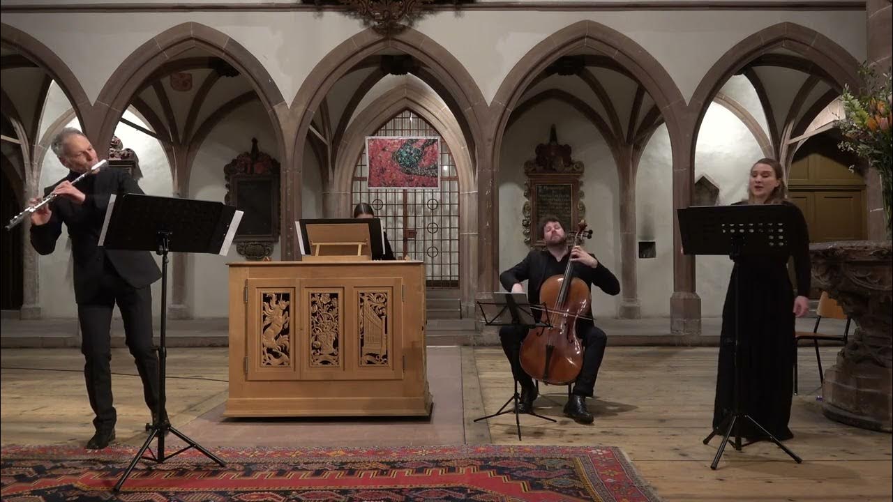 Kantate BWV 204 Ich bin in mir vergnügt, Arie „Meine Seele sei