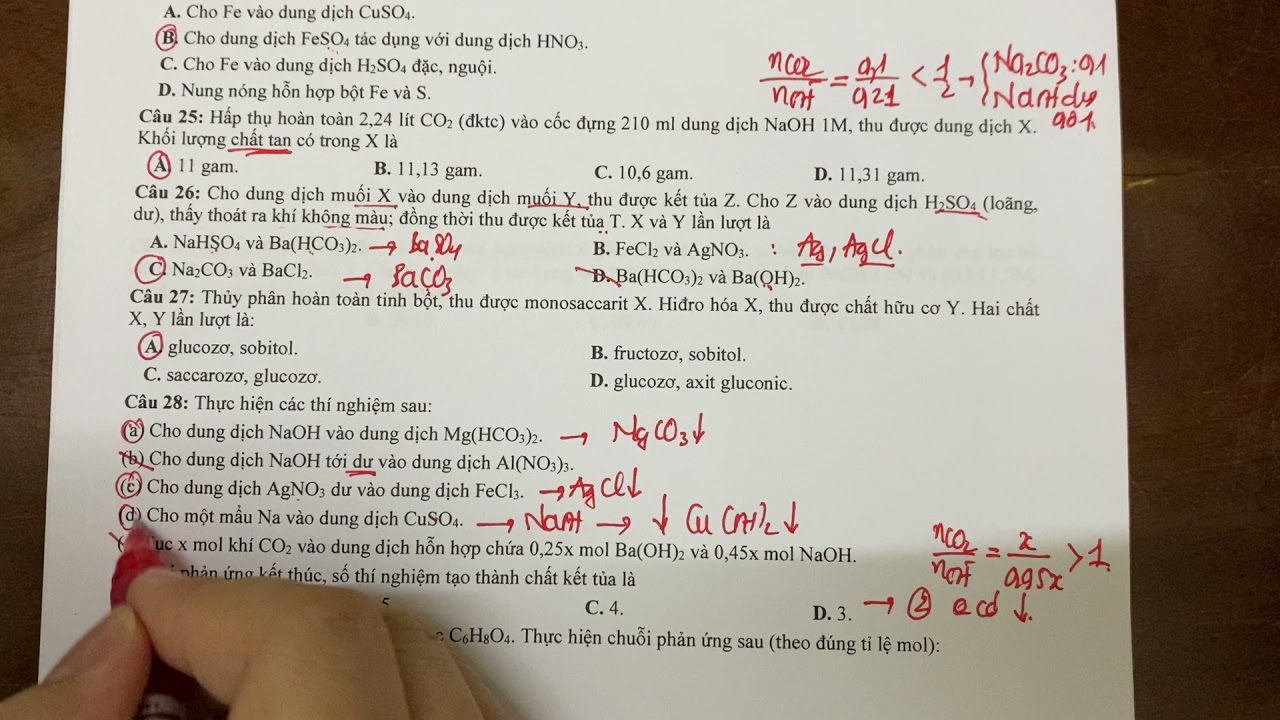 Chữa đề ôn luyện số 01 - Đề chuẩn cấu truc 2021