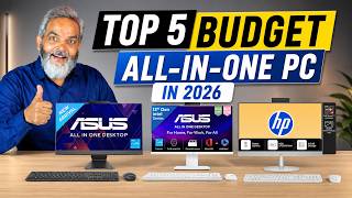 Top 5 Best Budget All-in-One PCs in 2026 🔥 Laptop Se Better?