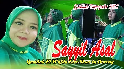 Qasidah Arabic Sayyil Assal Qasidah El Wafda Live in Doreng