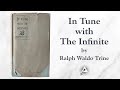In Tune With The Infinite 1897 By Ralph Waldo Trine 