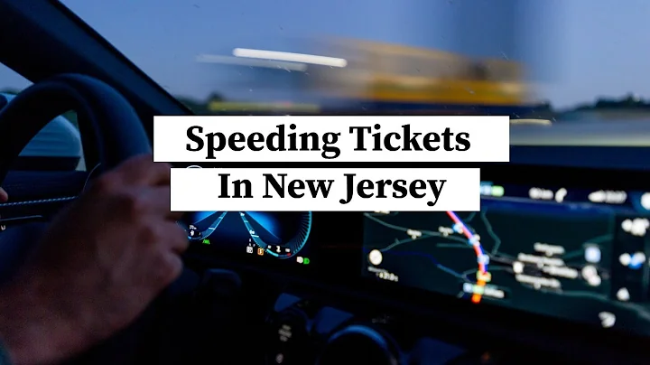 How much money is a speeding ticket in New Jersey? (2023)