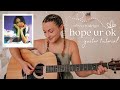 Olivia Rodrigo hope ur ok Guitar Tutorial NO CAPO (beginner) // Nena Shelby