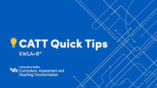 CATT Quick Tips: KWLA+R©