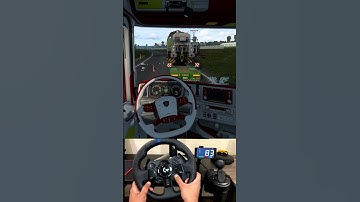 Safe Overtaking in ETS2 Multiplayer ✅😍 #eurotrucksimulator2 #ets2 #truckersmp #scania #shorts