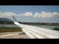 Ryanair Boeing 737-800 Takeoff at Corfu