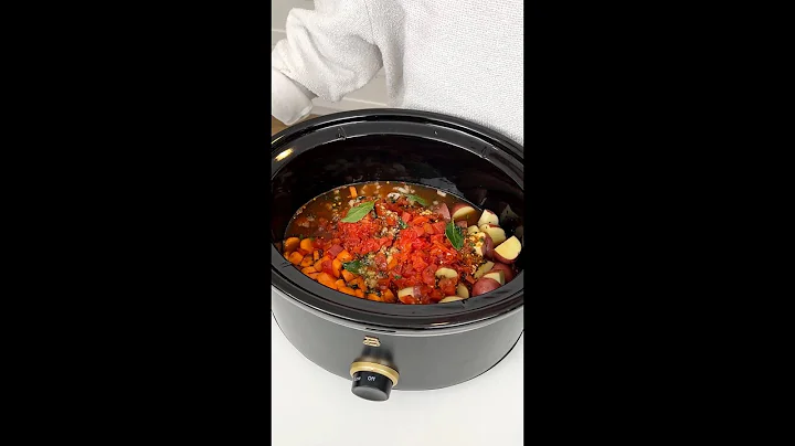 Easy beef stew in the crockpot