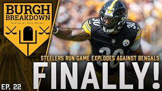Episode 22 | Jaylen Warren Explodes in Steelers Upset Victory Over Bengals