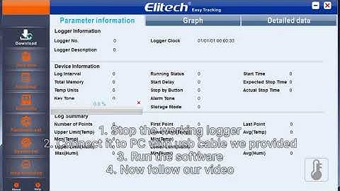 RC-5 RC-4 temperature recorder software inteoduction