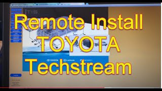 Remote Install Latest Version V15.10.029 of Techstream Software from ebay Seller for Free