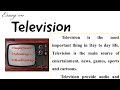 Essay on Television in English | Television Essay in English | 10 lines on Television | uses  of TV