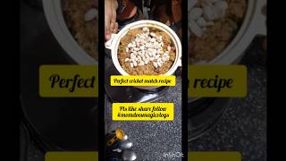 prefer match recipe for my cricketer son #momdoesmagicvlogs #cricketlovers #food #nooniongarlic#day5