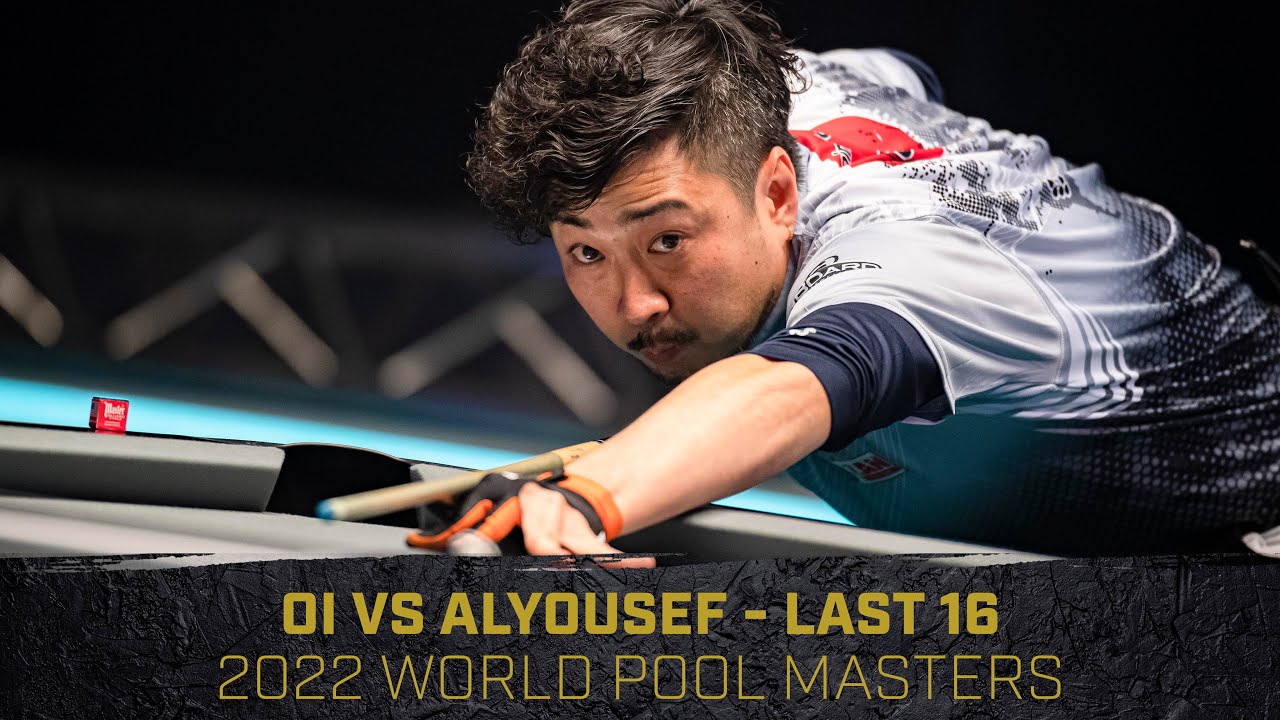 Naoyuki Oi vs Abdullah Alyousef Last 16 2022 World Pool Masters