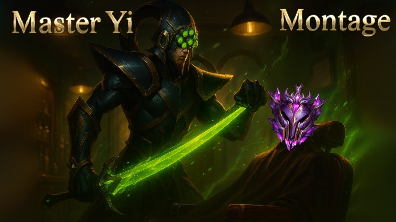 Монтаж Мастера высокого Эло Йи — League of Legends